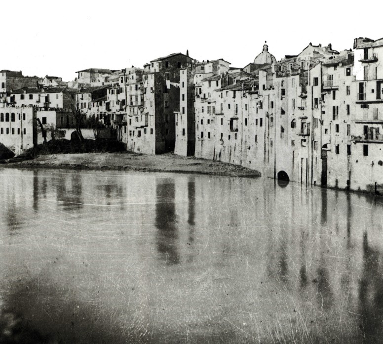 scorcio del rione regola prima della costruzione dei muraglioni