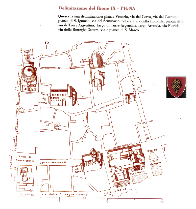 Pianta rione