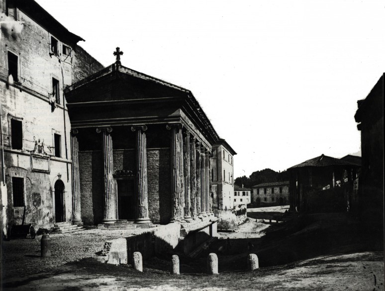 Foro Boarioo con i templi fine ottocento